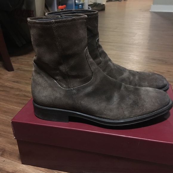 Cardiff Oiled Suede Boots
